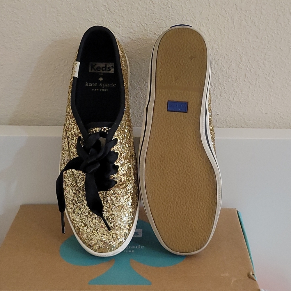 Kate Spade Glitter Keds